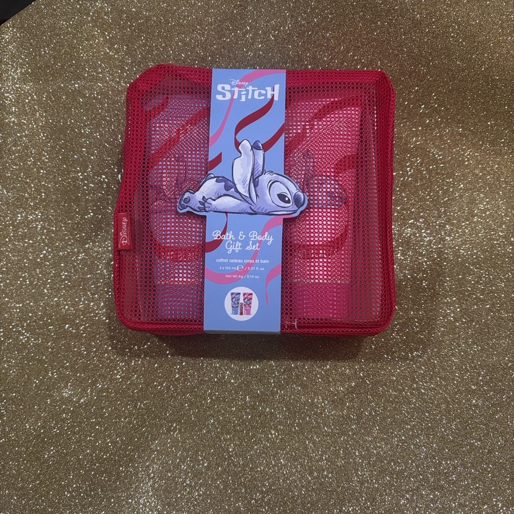 Disney Stitch Red Bath & Body Gift Set